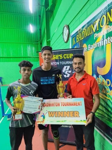 batminton winner